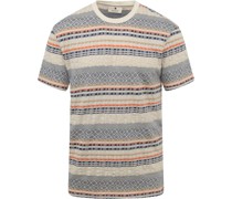 Kikki T-shirt Druck Ecru