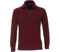 Halfzip Pullover Bordeaux