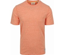 Scotch & Soda T-Shirt Melange Orange
