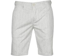 Short Senna Streifen Weiß