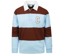 Polohemd Polo Stripe Hellblau