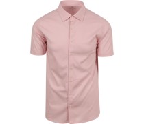 Short Sleeve Jersey Hemd Rosa