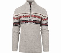 (NZA) Half Zip Pullover Ngunguru Grau