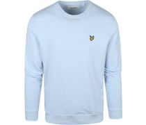 Lyle & Scott Hellblau Pullover