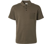 Polo Jacquard Army Grün