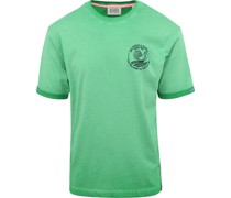 Scotch & Soda T-Shirt Logo Grün