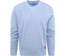 Pullover Struktur Hellblau