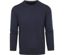 Oini Pullover O-Ausschnitt Navy