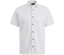 Short Sleeves Hemd Weiß