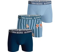 Björn Borg Shorts 3er-Pack Blau