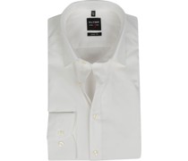 Level Five Body Fit Hemd Off White