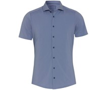 Kurzarmhemd The Functional Shirt Blue Stripe