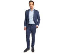 Jersey Suit Kobaltblau