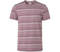 No-Excess T-Shirt Streifen Rot