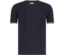 Knitted T-Shirt Navy