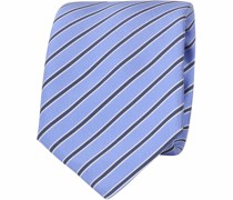 Krawatte Progetto Streifen Blau
