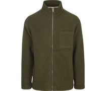Strickjacke Klaus Wool Mix Grün