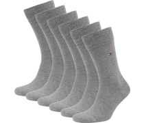 Classic 3-Pack Socken Grau