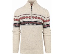 (NZA) Half Zip Pullover Ngunguru Off-White