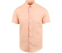 Short Sleeve Hemd Orange