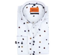 Hemd Dots Weiß