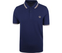 Polo Shirt Twin Tipped M3600 Navy