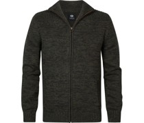 Strickjacke Woodstock Dunkelgrün