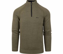 (NZA) Half Zip Pullover Clive Grün