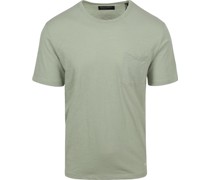 T-Shirt Slubs Hellgrün