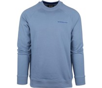 Sweater Logo Blau