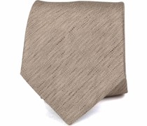 Krawatte Seide Braun K82-1