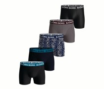 Giftpack Boxershorts 5-Pack Grün
