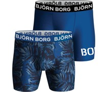 Björn Borg Performance Shorts 3er-Pack Blau
