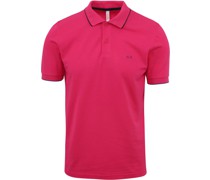 Poloshirt Small Stripe Rosa