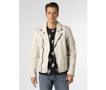 Lederjacke  ecru