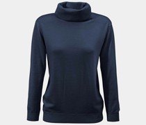 Strickpullover  Schurwolle marine
