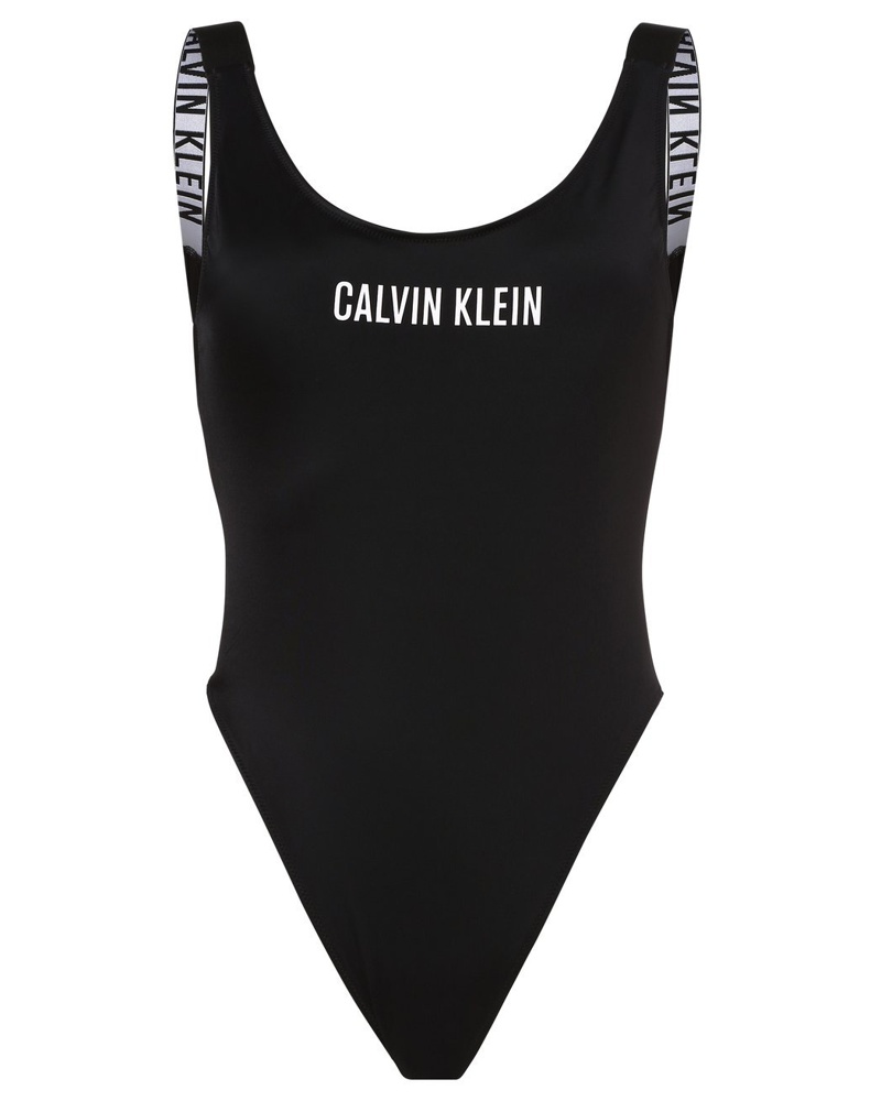 Calvin Klein Damen Badeanzug Mikrofaser bedruckt