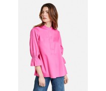 3/4 Arm Bluse  Baumwolle rosa