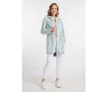 Funktionsmantel  mint meliert