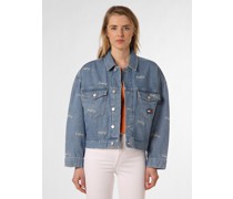 Jeansjacke  Baumwolle light stone