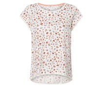 T-Shirt  Baumwolle ecru bedruckt
