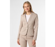 Blazer  Baumwolle sand strukturiert