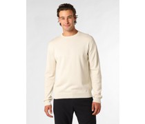 Pullover mit Cashmere-Anteil  Feinstrick ecru