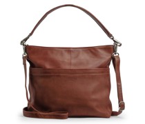 Umhängetasche  Leder cognac