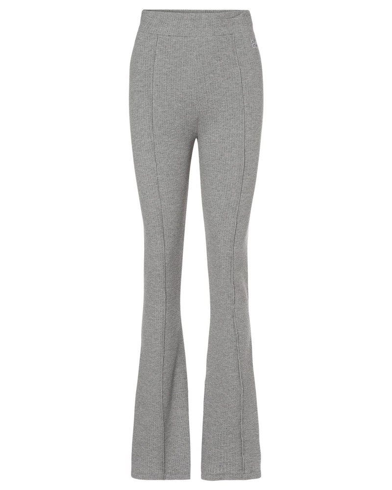 HUGO BOSS Damen Leggings Baumwolle meliert
