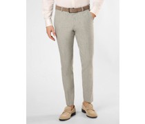 Baukasten-Hose mit Leinen-Anteil  Regular Fit Baumwolle lind meliert