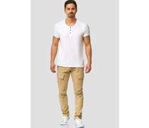 Cargohose  Baumwolle beige