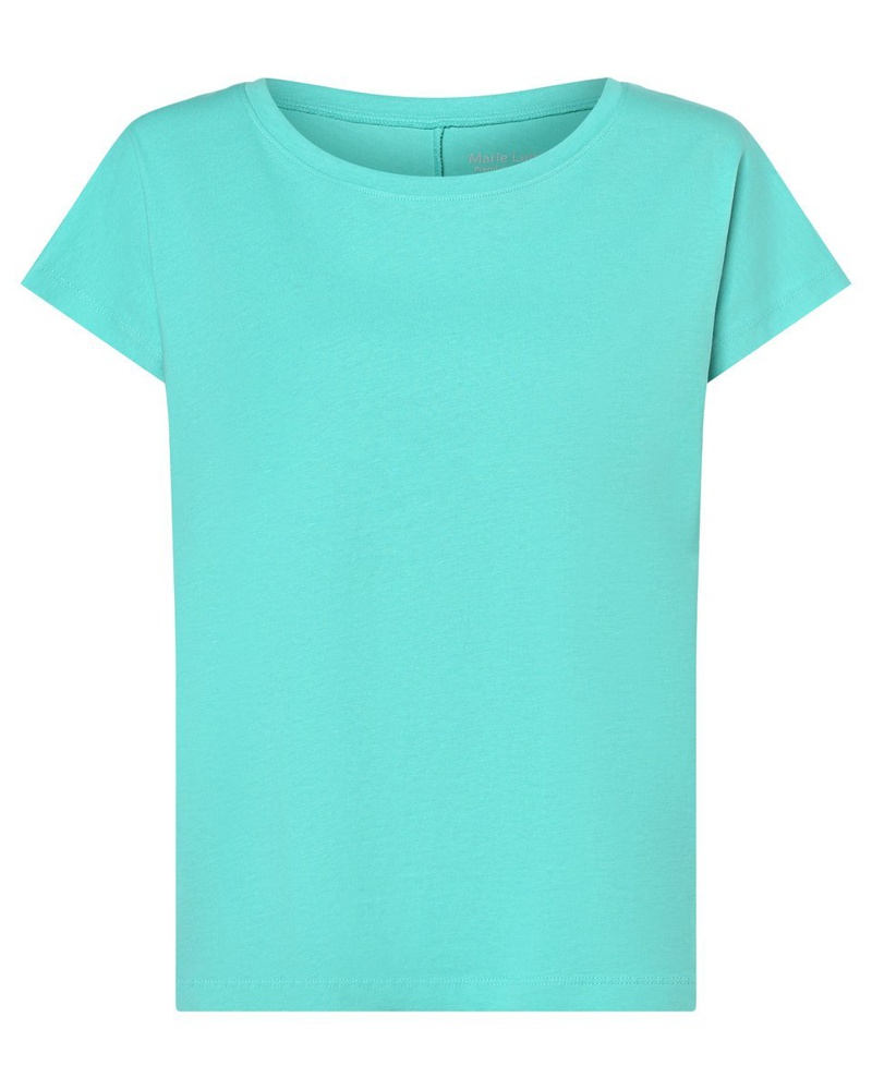 Marie Lund Damen T-Shirt Baumwolle mint