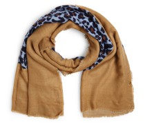 Schal  camel gemustert