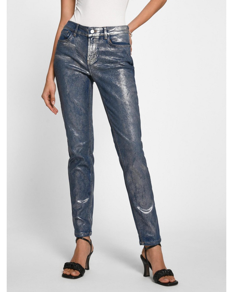 Talbot Runhof Damen 5-Pocket Jeans Baumwolle marine